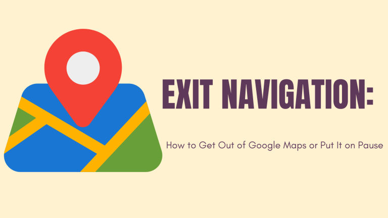 Exit Navigation