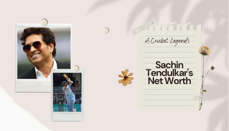 Sachin Tendulkar's net worth