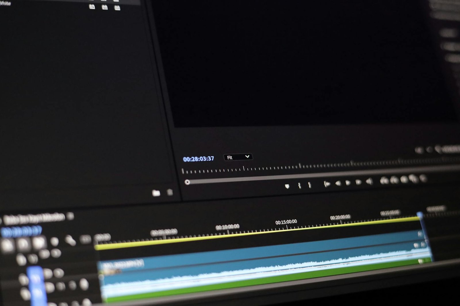 Screenshot of Tool A's user interface showcasing AI editing features.