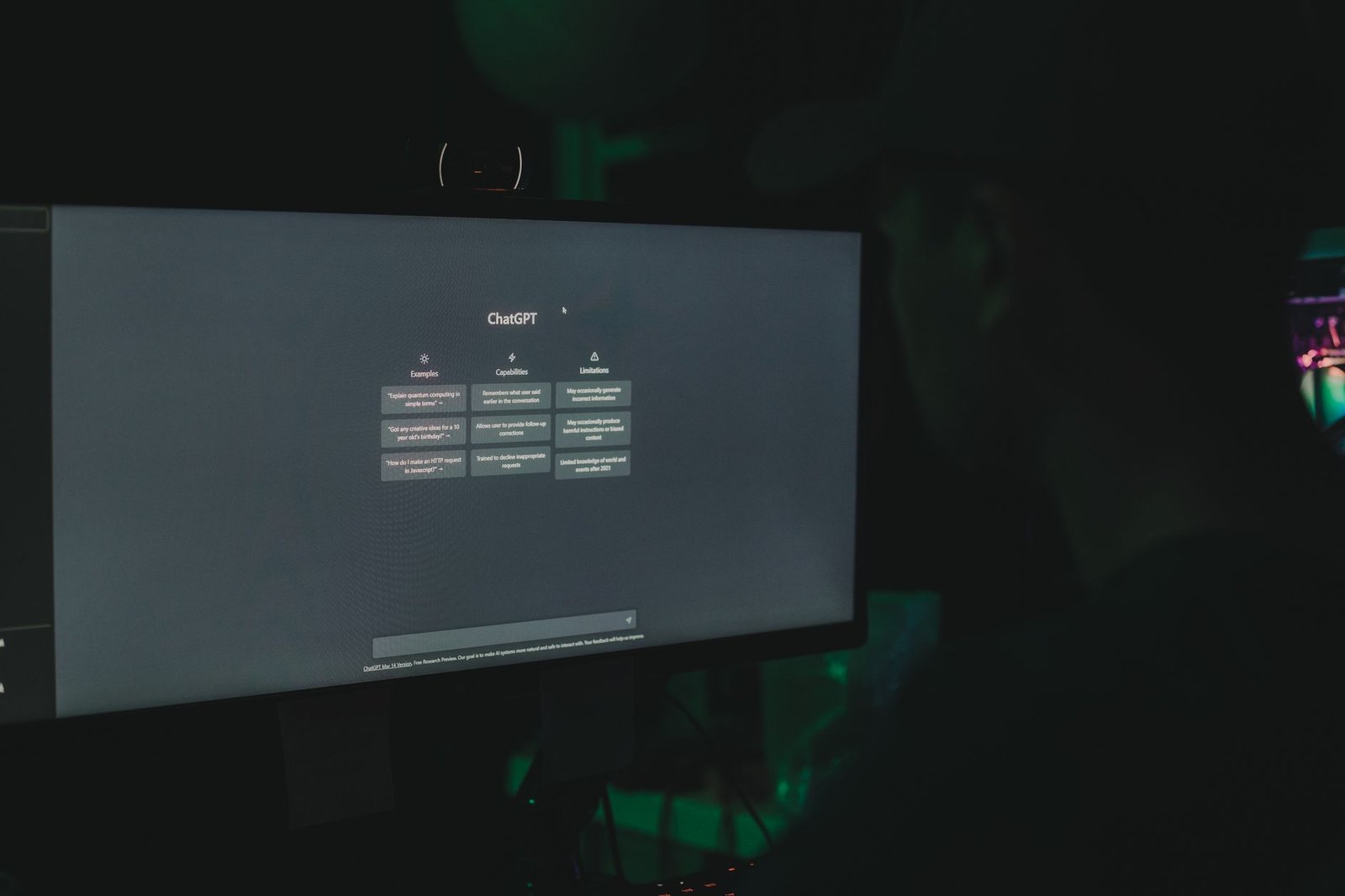 A glowing digital padlock icon superimposed on a dark computer screen.
