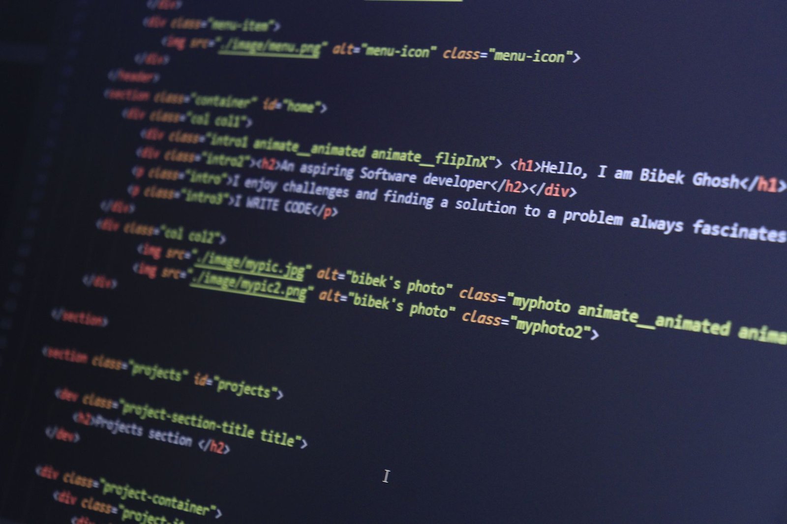 Example of Tabnine's AI-powered code completion in action