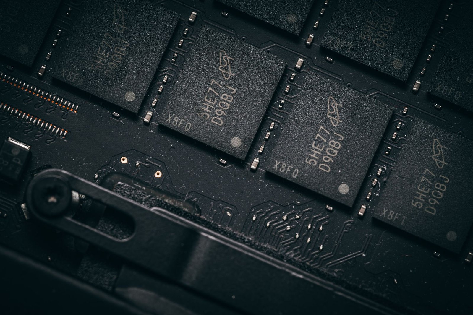 Collection of different M.2 NVMe SSDs displayed side-by-side.