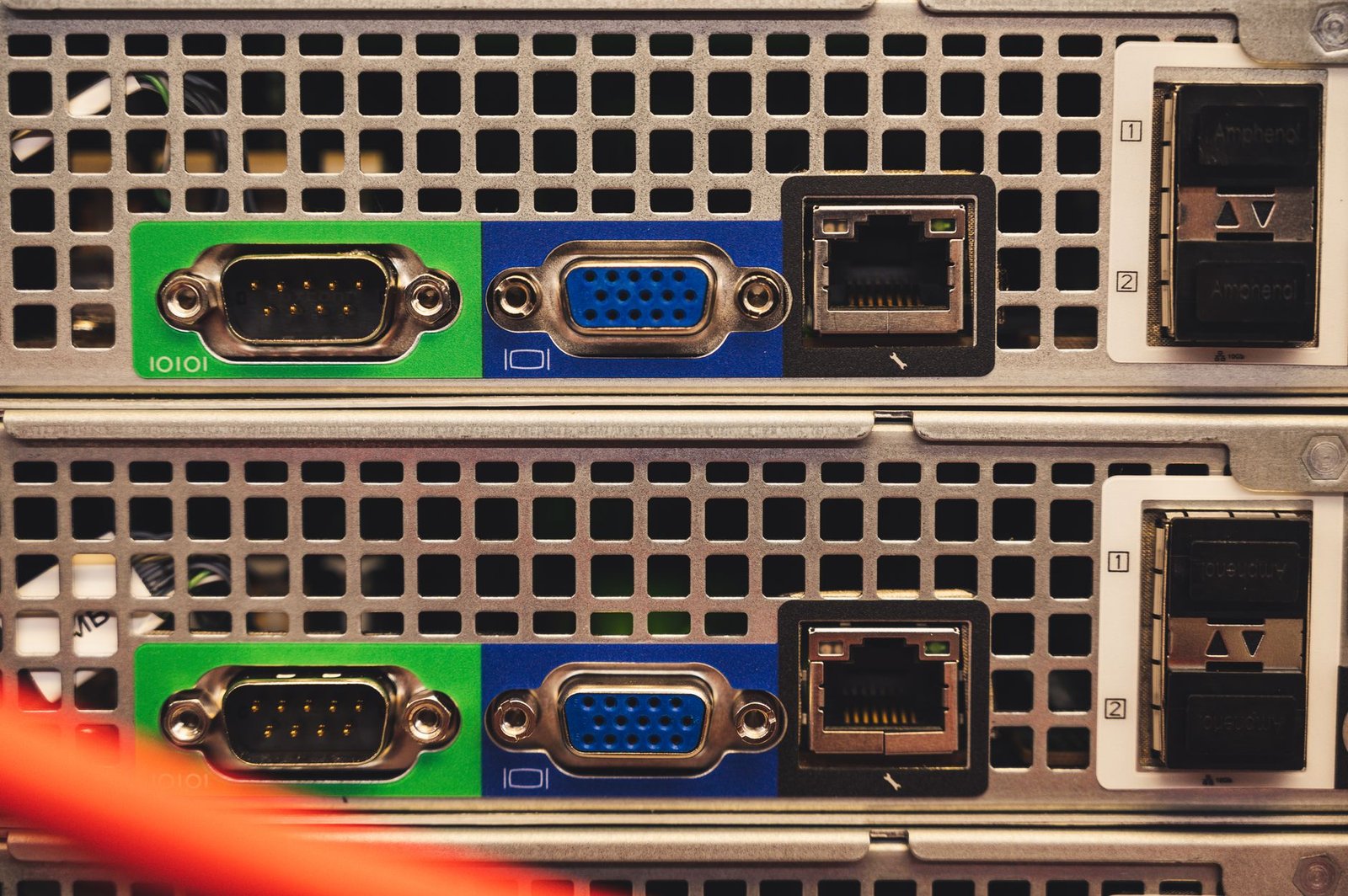 A modern home router with multiple ethernet ports visible.