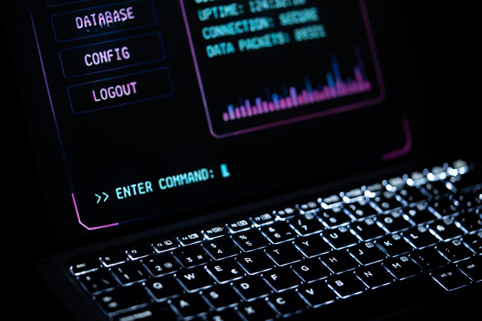 Screenshot of a terminal window showing VPN server setup commands.